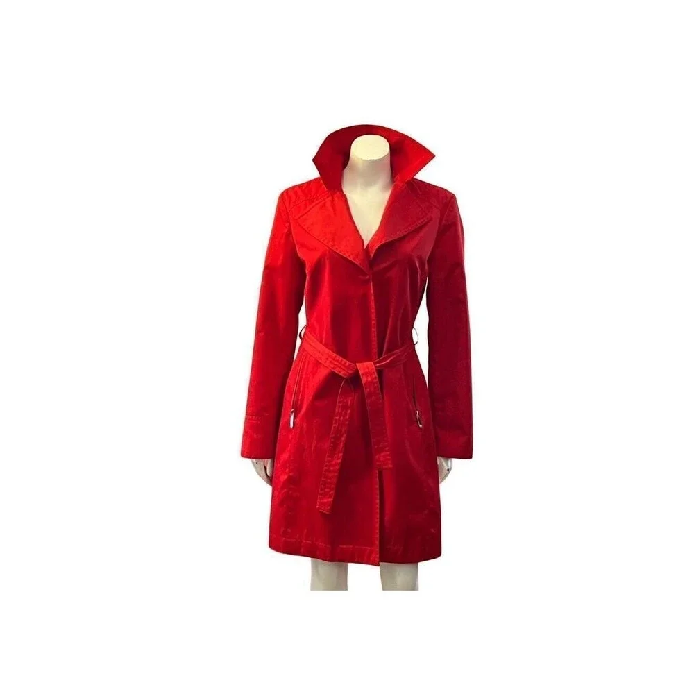 Michael Kors Trench Coat jacket Size M